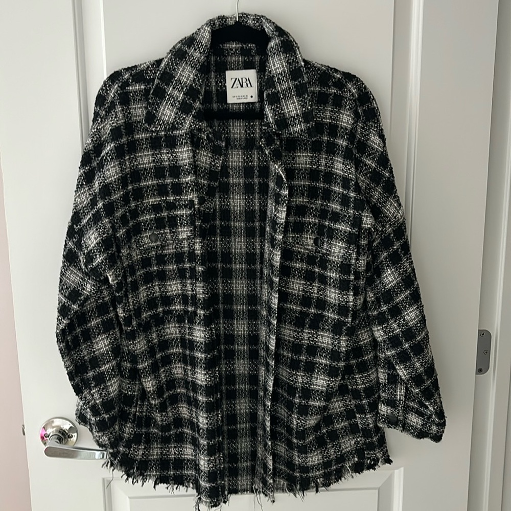 Zara Tweed Shacket
